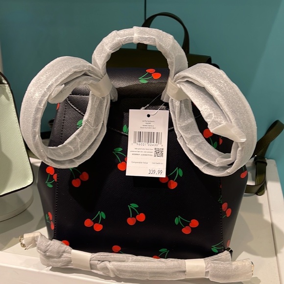 Kate Spade lizzie medium flap backpack
BLACK MULTI - Picture 13 of 16